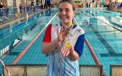 El Club Natación San Roque consigue un oro en el Trofeo del Puerto de Santa María