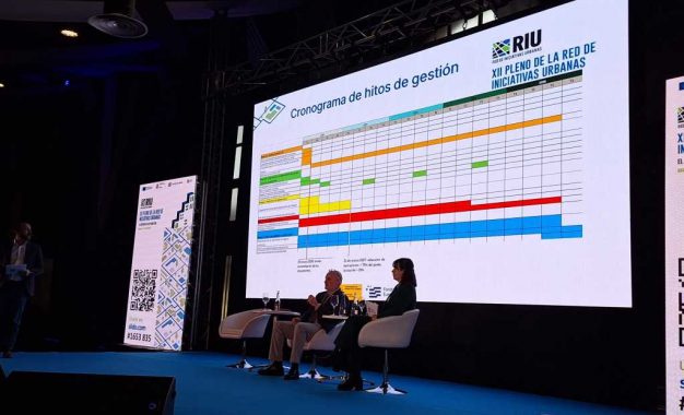 Participación en el pleno de la Red de Iniciativas Urbanas en San Roque.