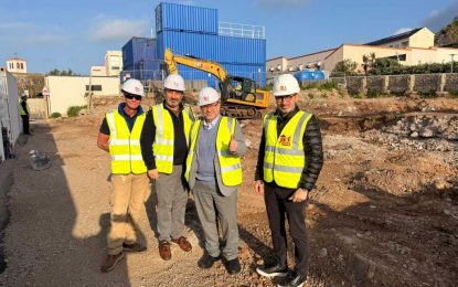 Obras en marcha en el nuevo campus universitario