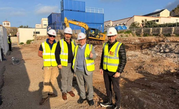 Obras en marcha en el nuevo campus universitario