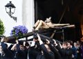 El Vía Crucis, este viernes de Dolores, en las calles de San Roque ciudad y en Campamento