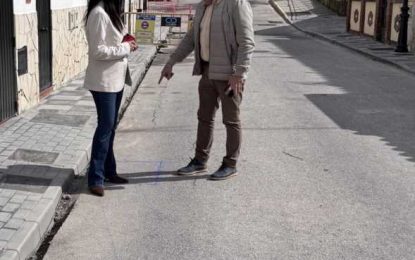 Reparación al completo de la calle Los Nogales