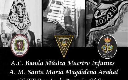 Este sábado, grandes bandas en el Concierto de Marchas Procesionales   