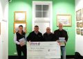 Gibraltar Cultural Services entregó un cheque a Pancreatic Cancer Awareness Gibraltar
