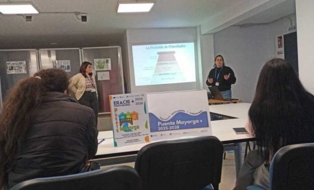 Talleres de capacitación doméstica del programa ERACIS+ en Puente Mayorga.