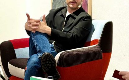 Un cercano Pablo Rivero protagonizó el Aula de Literatura del mes de abril