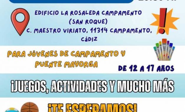 Inauguración, este viernes en Campamento, del espacio de ocio juvenil Bahía-Contigo