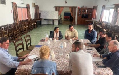 Reunión para preparar los actos por los 75 años de la Virgen de los Dolores en la Estación