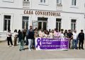 Minuto de silencio por las víctimas de marzo y primeros días de abril de la violencia machista