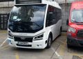 El Ministerio de Transporte y GBCL anuncian pruebas piloto para la nueva flota de autobuses eléctricos de la zona alta de la ciudad.