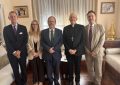 Fortalecimiento de los lazos con Marruecos: El Ministro Cortes visita al Embajador y Nuncio Apostólico del Reino Unido en Rabat
