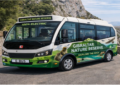 Nuevo servicio de autobús eléctrico para la Reserva Natural del Peñón Superior