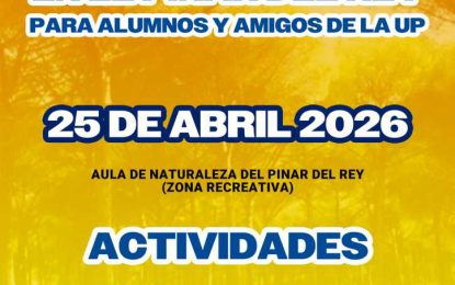 El próximo 25 de abril, III Convivencia de la Universidad Popular en el Pinar del Rey