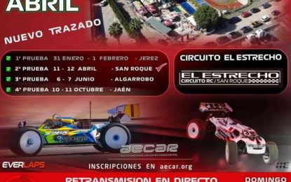 Este fin de semana segunda prueba del Campeonato de Andalucía Radiocontrol en San Roque