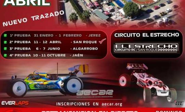 Este fin de semana segunda prueba del Campeonato de Andalucía Radiocontrol en San Roque