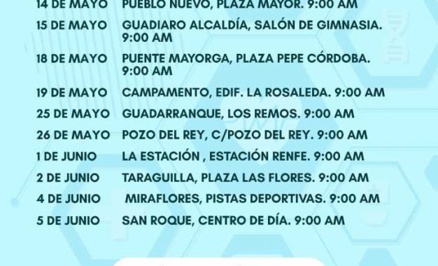 Salud pone en marcha en todo el municipio las “Mañanas Saludables”