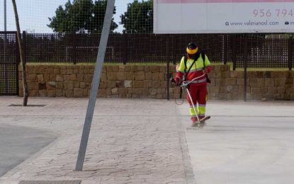Limpieza pormenorizada en San Enrique, previo a su Verbena y Romería