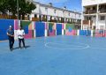 Deportes inicia la mejora de las pistas de colores de Los Olivillos