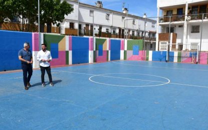 Deportes inicia la mejora de las pistas de colores de Los Olivillos