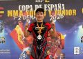 Evan Liranzo, campeón de la Copa de España de MMA