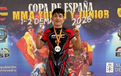 Evan Liranzo, campeón de la Copa de España de MMA