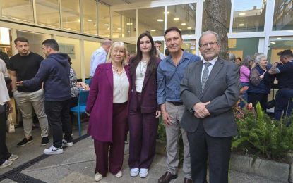 Los ministros Cortes y Orfila inauguran una exposición conjunta en el John Mackintosh Hall.