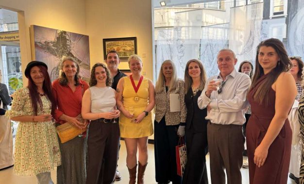 Inauguración de la exposición «Huellas de la Humanidad» en Margate