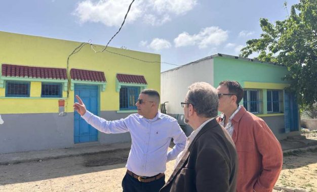 El Ministro de Educación visita la escuela primaria Houmar en Marruecos