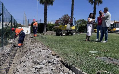 Obras y Servicios elimina barreras arquitectónicas en el CEIP Santa Rita