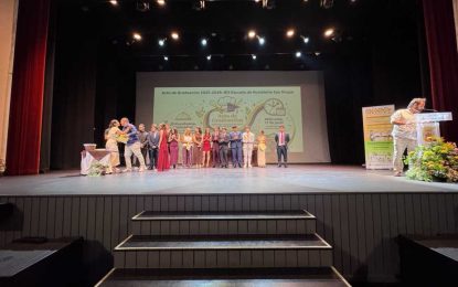 Celebrado el Acto de Graduación de la Escuela de Hostelería