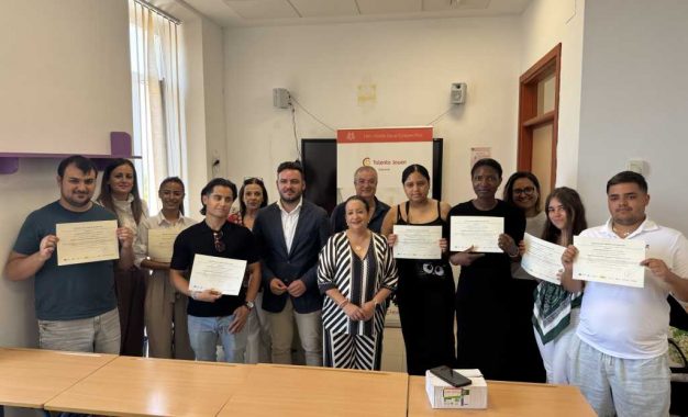 Finaliza un curso de auxiliar de supermercado