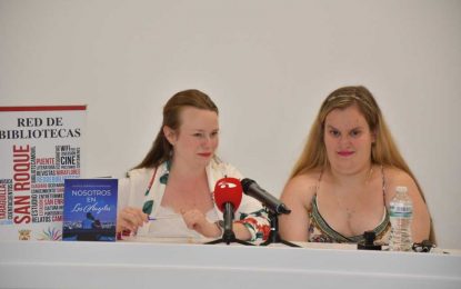 Blanca Espinosa presentó su primera novela, “Nosotros en Los Ángeles”