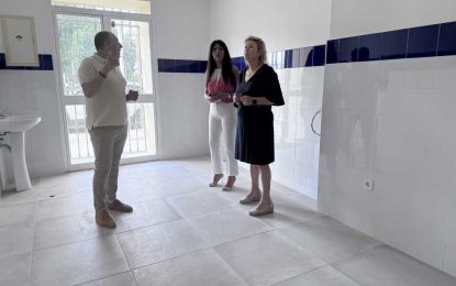 Visita a la ampliación del Centro de Salud de Guadiaro