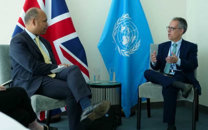 García dialoga sobre Gibraltar con la Presidenta del C24