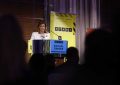 La ministra Arias-Vasquez expone las prioridades empresariales del Gobierno en la cena anual de la GFSB