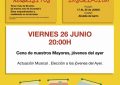El plazo para inscribirse a la Cena de Mayores de Guadiaro finaliza el jueves 25