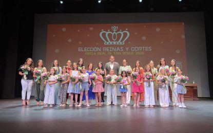 Esmeralda Catalina Villalta Jiménez y Carmen Ferrer Rodríguez, elegidas reina juvenil e infantil de la Feria Real de San Roque 2026