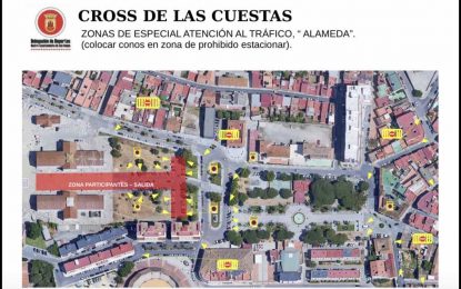 Cambios en la circulación por el celebración del X Cross de las Cuestas