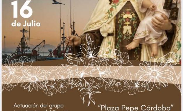 El Ayuntamiento colabora en el engalanamiento de Puente Mayorga por la Virgen del Carmen   