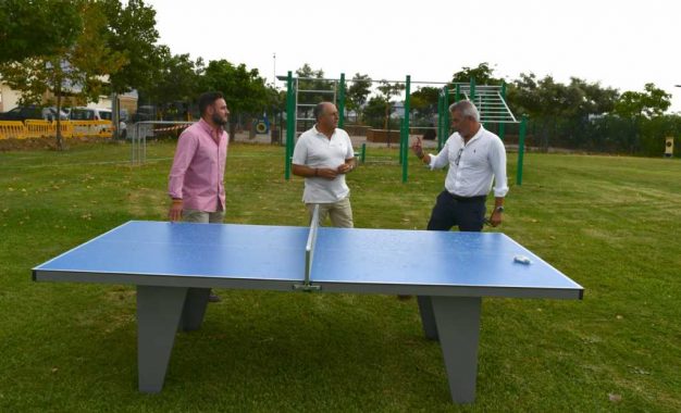 Deportes habilita una zona deportiva en un espacio verde de La Pólvora