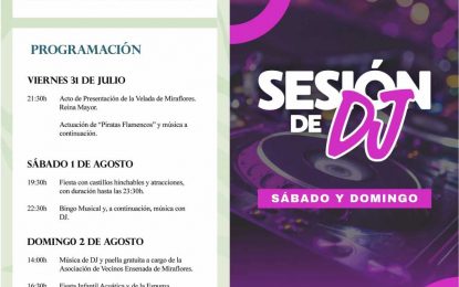 Este viernes comienza la Velada de Miraflores con el Acto de Presentación de esta fiesta