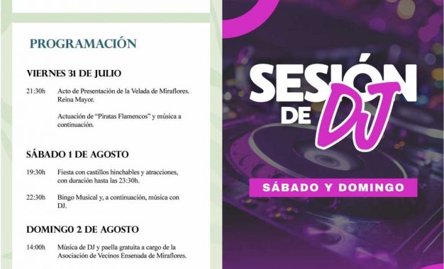 Este viernes comienza la Velada de Miraflores con el Acto de Presentación de esta fiesta