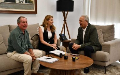 Reunión de Ruiz Boix con los máximos dirigentes de la AGI
