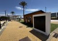 Trabajos de mejora de mobiliario urbano previo a las Fiestas del Carmen