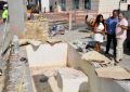 Renovación de un punto de contenedores de Taraguilla, donde también irá un letrero de la barriada