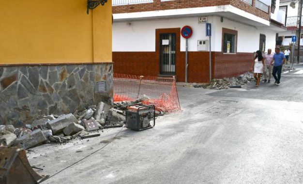Renovación del acerado de las calles Quevedo, Mejorana y Perdiz, de Estación de San Roque