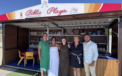 Sábado de diversión en la Biblioplaya de Torreguadiaro