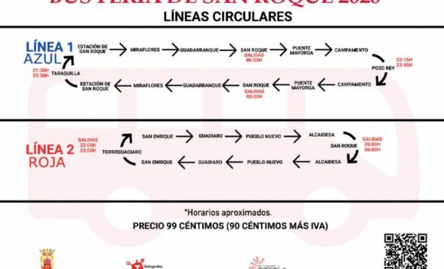 Autobuses nocturnos volverán a conectar las barriadas con la Feria Real