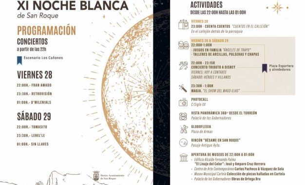 San Roque convierte su casco histórico en un gran escenario cultural el viernes y sábado