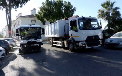 Limpieza exhaustiva por los alrededores del Municipal Manolo Mesa